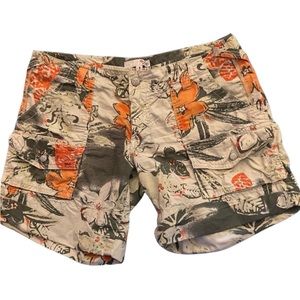 Joie Print Cargo Shorts